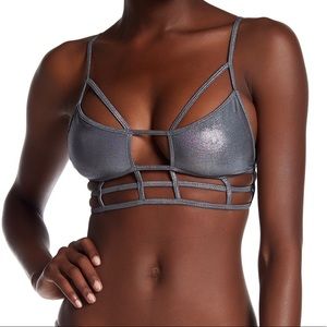 ONE TEASPOON SUPERMAN BODICE BIKINI TOP